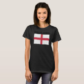Engels Engeland Vlag Pride Engelse vlag T-shirt (Voorkant volledig)