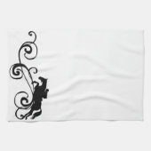 Engels Equestrian Flourish Theedoek (Horizontaal)