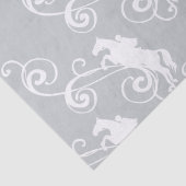 Engels Equestrian Flourish Tissuepapier (Detail)