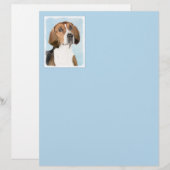 Engels filtreerschilderij - Kute Original Dog Art (Voorkant / Achterkant)