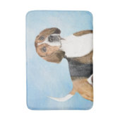 Engels filtreerschilderij - Kute Original Dog Art Badmat (Voorkant Verticaal)