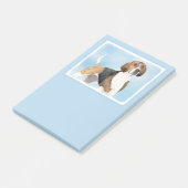 Engels filtreerschilderij - Kute Original Dog Art Post-it® Notes (Schuin)