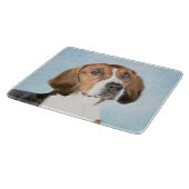 Engels filtreerschilderij - Kute Original Dog Art Snijplank (Hoek)