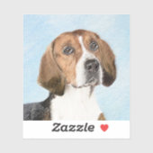 Engels filtreerschilderij - Kute Original Dog Art Sticker (Vel)