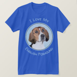 Engels filtreerschilderij - Kute Original Dog Art T-shirt