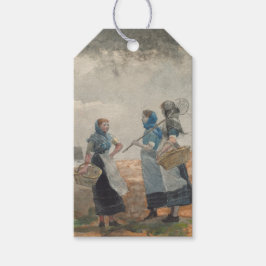  Engels Fisher Girls (Tynemouth, Engeland) Cadeaulabel