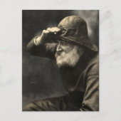  Engels Fisherman Nautical Antiek Beard Briefkaart (Voorkant)