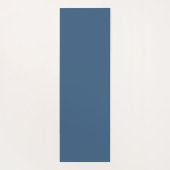  Engels Floral Toile de Jouy-Blue Yogamat (Achterkant)