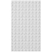 Engels Floral Toile de Jouy-Grey Tafelkleed (Voorkant)