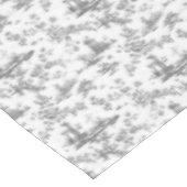 Engels Floral Toile de Jouy-Grey Tafelkleed (Gekanteld)