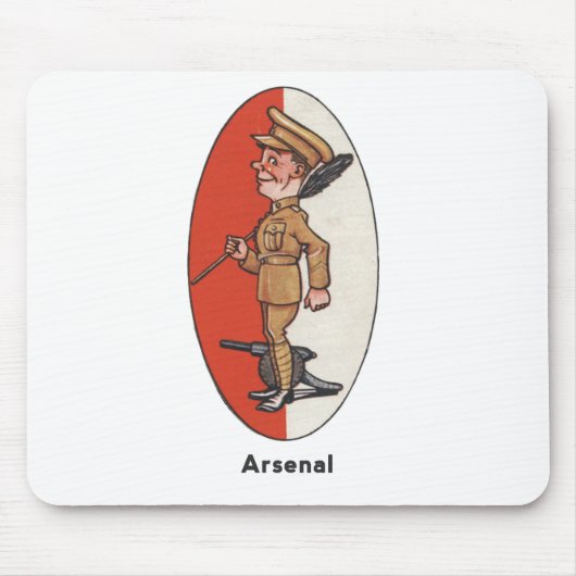 Engels Football Team - Arsenal Mousepad Muismat (Voorkant)