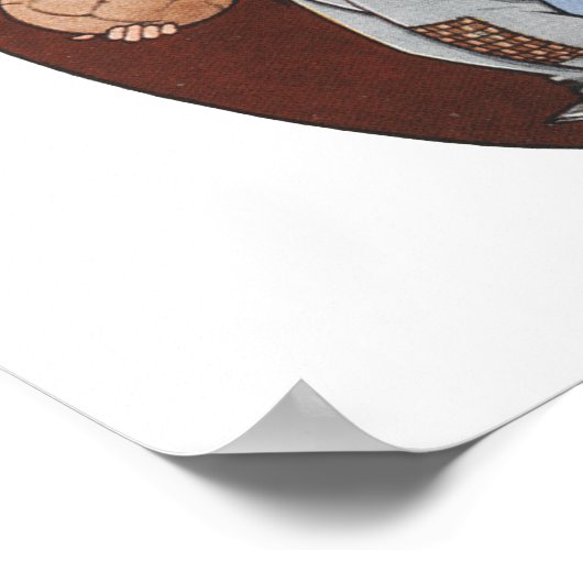 Engels Football Team - Crystal Palace Poster (Hoek)