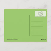 Engels/Frans/Chinese bedankkaart Briefkaart (Achterkant)
