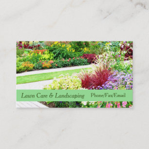 Engels Garden Lawn & Landscaping Visitekaartje