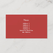 Engels Garden Lawn & Landscaping Visitekaartje (Achterkant)