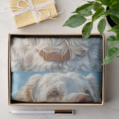 Engels Golden Retriever1 Tissuepapier (Geschenk)