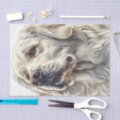 Engels Golden Retriever4 Tissuepapier (Craft)