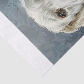 Engels Golden Retriever6 Tissuepapier (Detail)