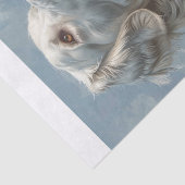 Engels Golden Retriever8 Tissuepapier (Detail)