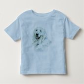 Engels Golden Retriever T-shirt (Voorkant)
