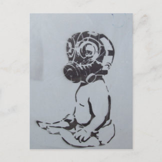 Engels graffiti briefkaart