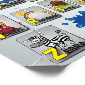 Engels Grammar Alphabet poster (Hoek)