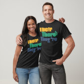 Engels Grammar Lesson daar Hun leraar T-shirt (Unisex)