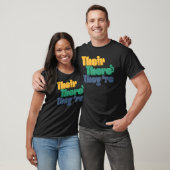 Engels Grammar Lesson daar Hun leraar T-shirt (Unisex)