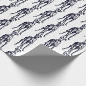 Engels Greyhound Breed Cadeaupapier (Hoek)