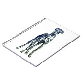 Engels Greyhound Breed Notitieboek (Linkerzijde)