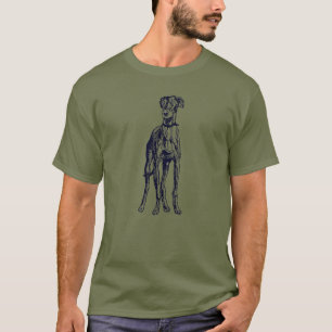 Engels Greyhound Breed T-Shirt