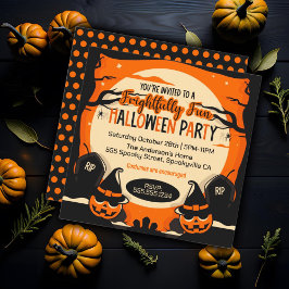 Engels Halloween-feest Kaart