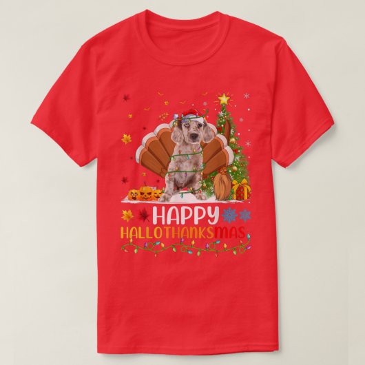 Engels Hondenliefhebber Setter Funny English Sette T-shirt (Design voorkant)