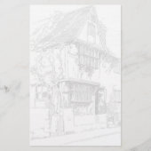 Engels huis briefpapier (Voorkant)