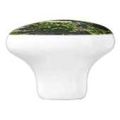 Engels huisje is charmant keramische knop (Zijkant)