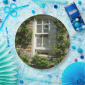 Engels huisje is charmant papieren bordje (Feest)