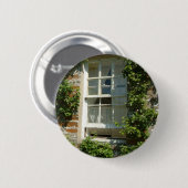 Engels huisje is charmant ronde button 5,7 cm (Voorkant /achterkant)