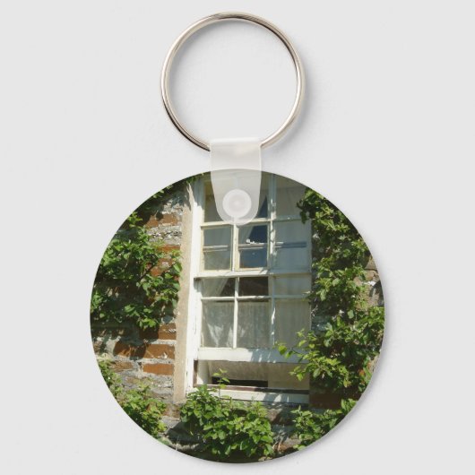 Engels huisje is charmant sleutelhanger (Voorkant)