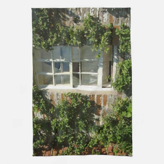 Engels huisje is charmant theedoek (Verticaal)