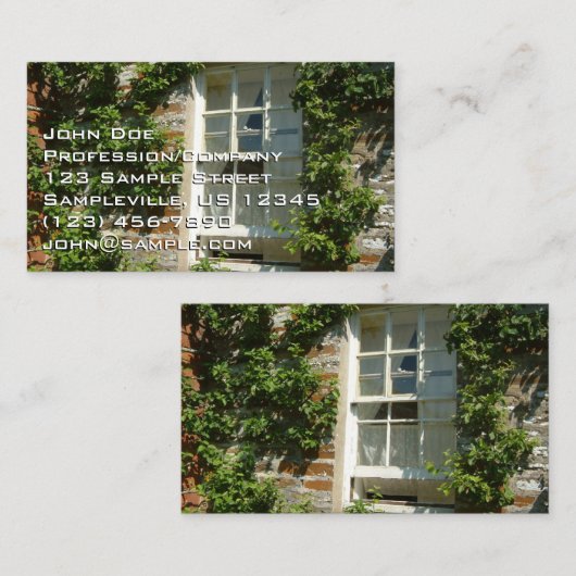 Engels huisje is charmant visitekaartje (Voorkant / Achterkant)