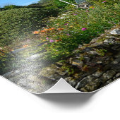 Engels huisje met tuin foto afdruk (Hoek)