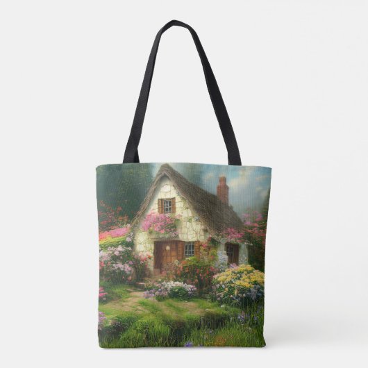 ENGELS HUISJE TAS PORTEMONNEE (Achterkant)