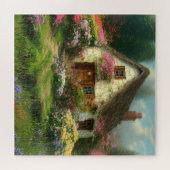 ENGELS HUISJE TUIN PUZZEL (Horizontaal)