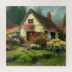 ENGELS HUISJE TUIN PUZZEL