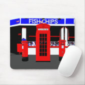 Engels Icons Mousepad Muismat (Met muis)