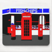 Engels Icons Mousepad Muismat (Voorkant)