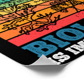 Engels is belangrijk maar biologie is belangrijk poster (Hoek)