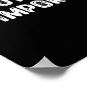 Engels is belangrijk maar Wiskunde is belangrijk - Poster (Hoek)