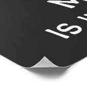 Engels is belangrijk, maar wiskunde is belangrijk poster (Hoek)