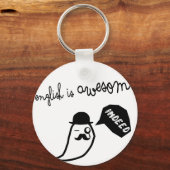 Engels is geweldige, maar vergeet je sleutels niet sleutelhanger (Voorkant)